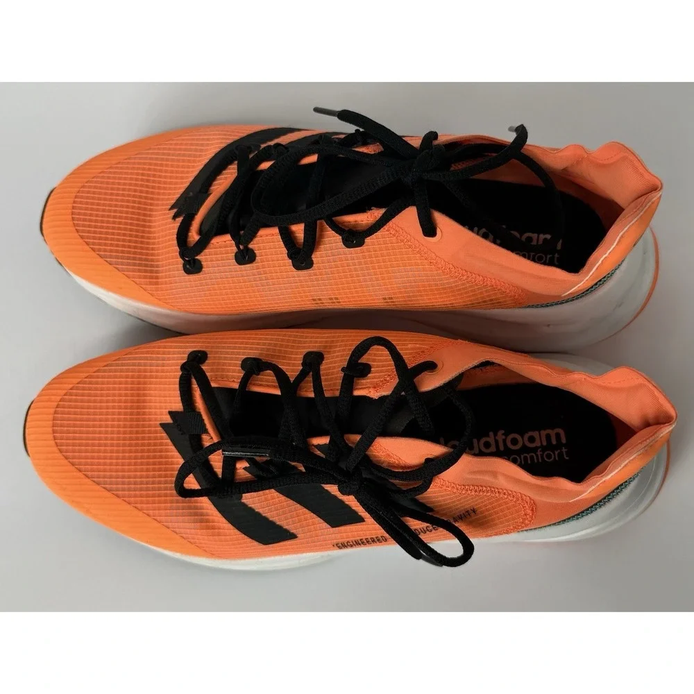 Adidas Mens Fluidflash Screaming Orange Running Shoes GY4938 Size 11.5 Sneakers - Picture 7 of 8